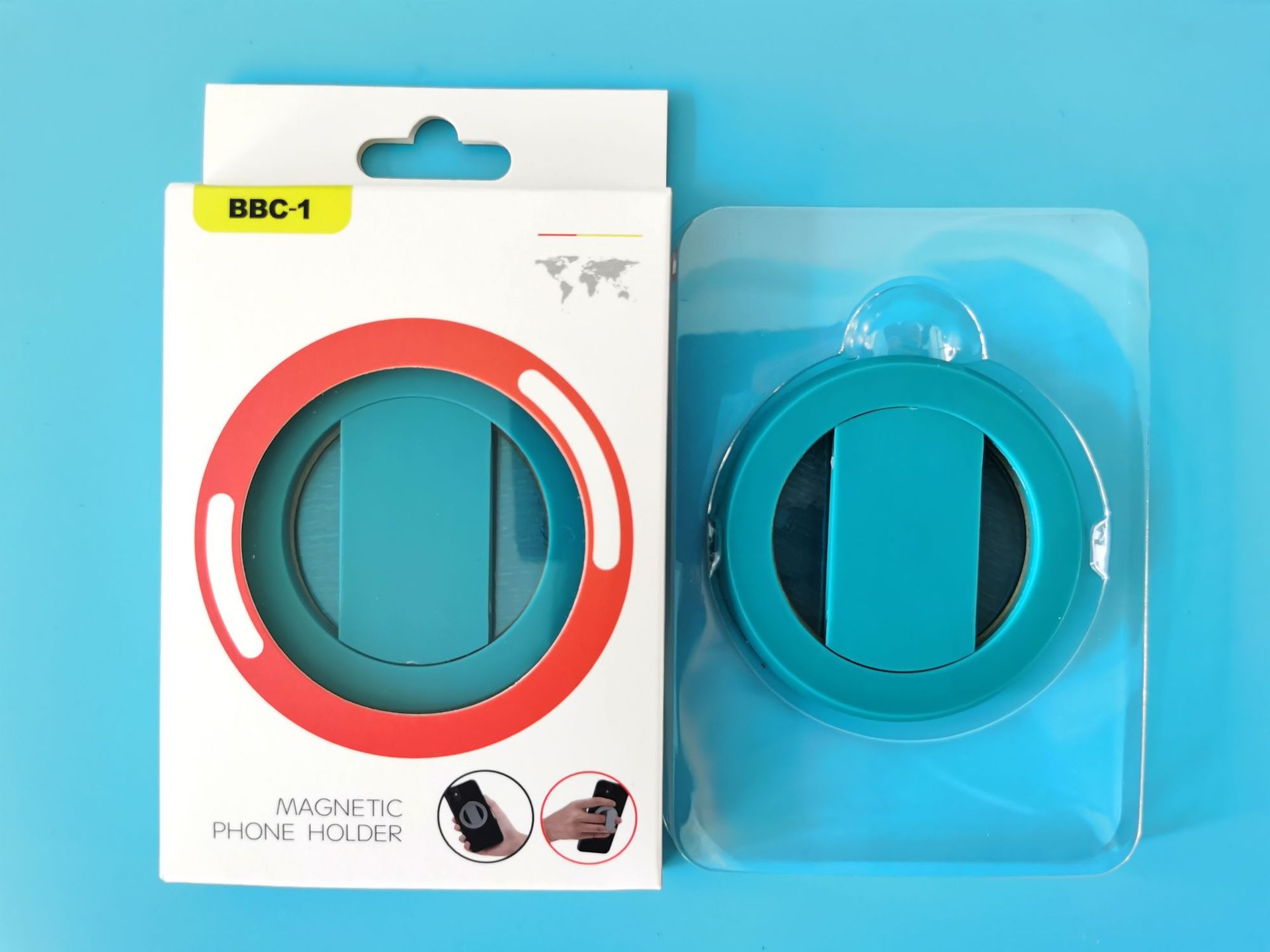 Desktop phone ultra-thin ring buckle