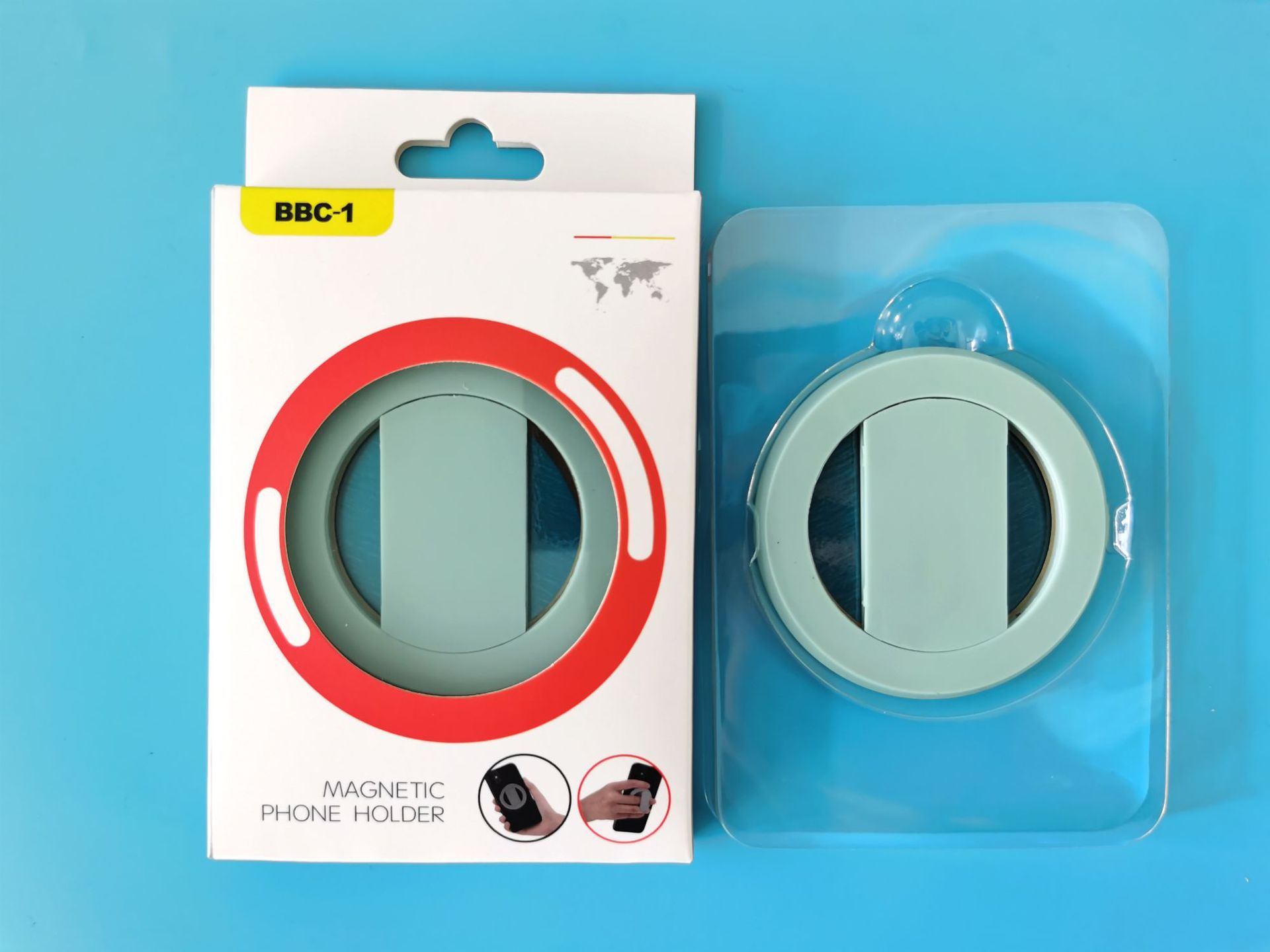 Desktop phone ultra-thin ring buckle