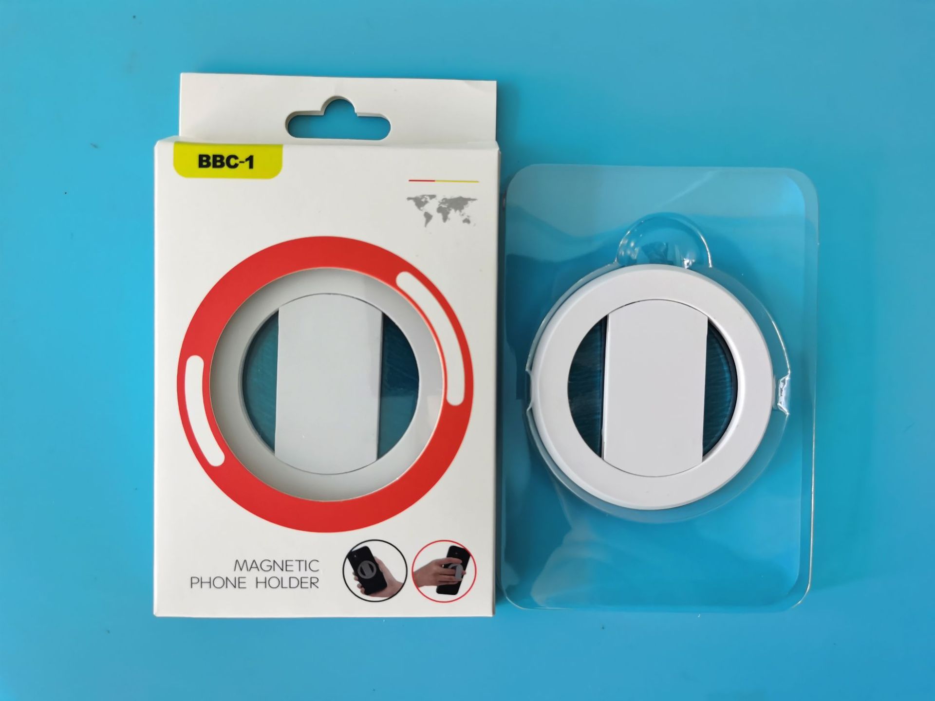 Desktop phone ultra-thin ring buckle