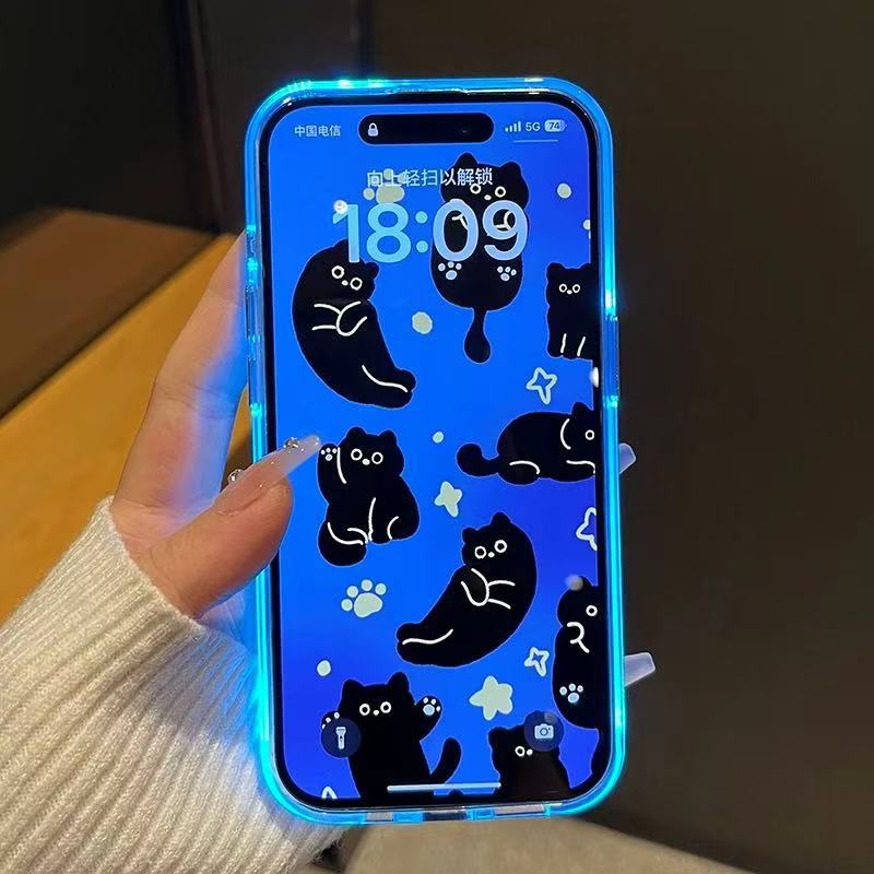 Cute Cat Star For 16Promax Phone Case