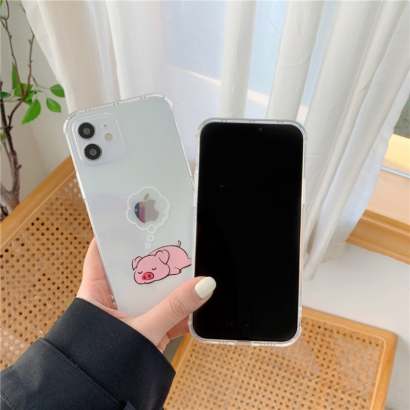 Cartoon Shiba Inu Dog Phone Protective Case