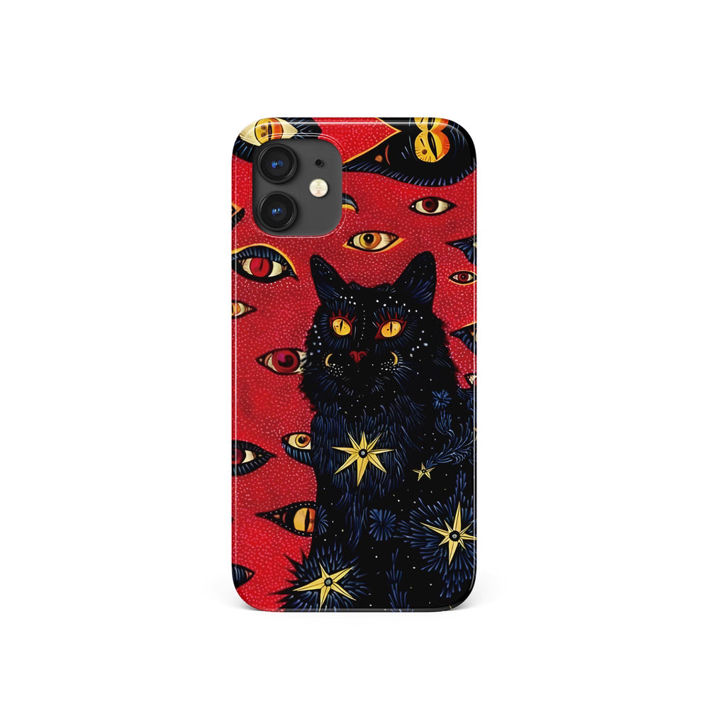 Niche Retro Cat Eye Phone Case