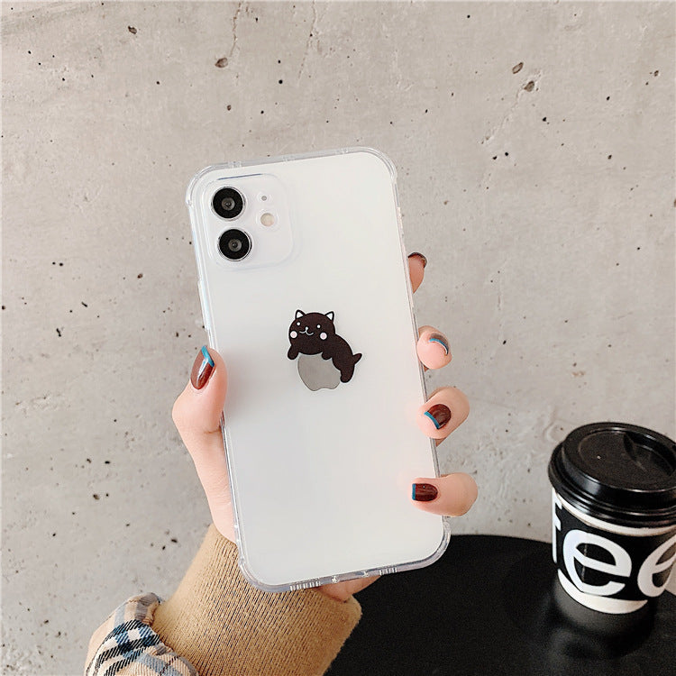 Cartoon Shiba Inu Dog Phone Protective Case