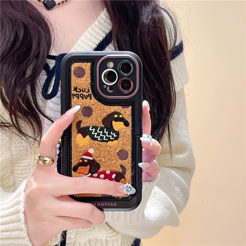 Sweater Sausage Dog Cartoon Phone Case