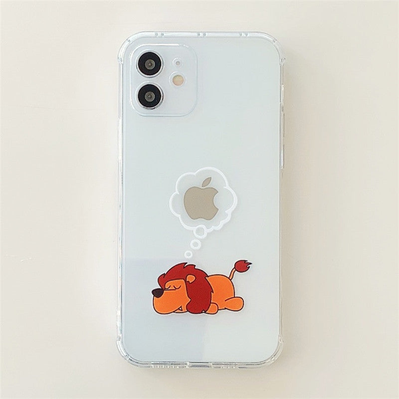 Cartoon Shiba Inu Dog Phone Protective Case