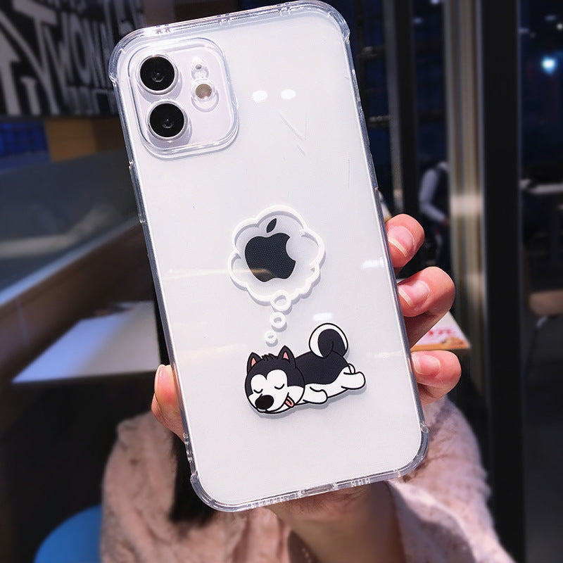 Cartoon Shiba Inu Dog Phone Protective Case